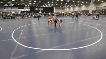 100 lbs Champ. Rd Of 16 - Knox Ayala, Sebolt Wrestling Academy vs Javonni Escobar, Wolf Pack Wrestling TX