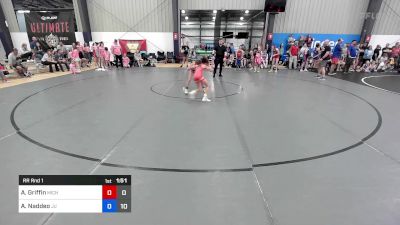 32 kg Rr Rnd 1 - Averie Griffin, Michigan Rev Blue vs Allison Naddeo, Jersey United Pink