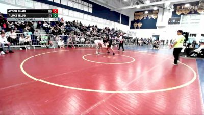 150 lbs Cons. Round 7 - Luke Jelus, Etiwanda vs Ayden Pham, Troy