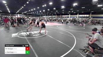 190 lbs Consi Of 8 #1 - Wesley Hodges, Mountain Man WC vs Jason Santiago, Broncos WC