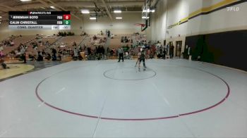 126 lbs Cons. Quarter - Jeremiah Soto, Princeton vs Calin Christall, Frenship