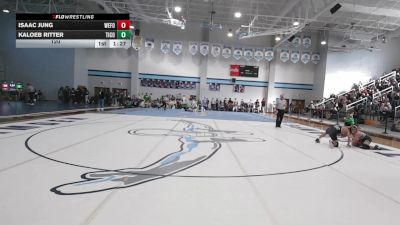 120 lbs Quarters & 1st Wb (16 Team) - Isaac Jung, West Forsyth vs Kaloeb Ritter, Tift County