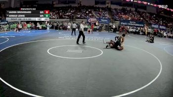 D 3 190 lbs Cons. Round 2 - Ahmad Lewis, South Plaquemines vs Jaiden Broussard, Kaplan