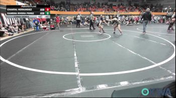 125 lbs Consolation - Chantal Hernandez, ARDMORE TAKEDOWN CLUB vs Xamena Rivera Perez, ARDMORE TAKEDOWN CLUB