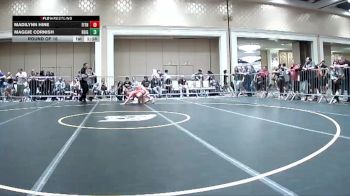 116 lbs Round Of 16 - Madilynn Hine, Fitness Fight Factory WC vs Maggie Cornish, Reign WC