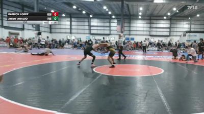 120 lbs Allday - Patrick Lopez, WAXHAW WRESTLING vs Jimmy Araujo, PINECREST