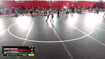 85 lbs Round 1 - Joseph Englese, IL vs Oscar Pederson, MN