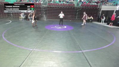 175 lbs Quarterfinal - Samuel Watson, Buford vs Collins Brown, Abbeville