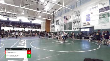 132 lbs Cons. Round 1 - Nathan Villanueva, South Torrance vs Kenji Ineno, Santa Monica