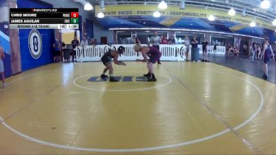 138 lbs Round 4 (8 Team) - James Aguilar, Eagles WC vs Chris Moore, Palm Harbor WC