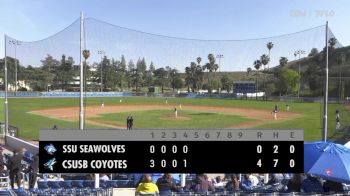 Replay: Sonoma State vs CSUSB - DH | Mar 15 @ 3 PM