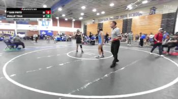 175 lbs Champ. Round 2 - Phillip Tran, Villa Park vs Sam Pinto, Rancho Bernardo