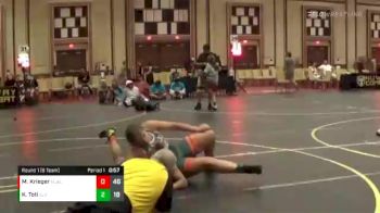 175 lbs Round 1 (8 Team) - Maya Krieger, Misfits JAL vs Kylie Toti, Elite Wrestling