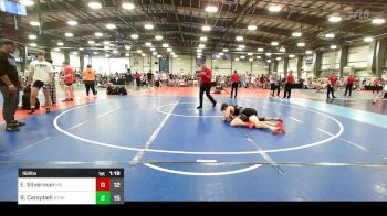 152 lbs Round Of 64 - Eli Silverman, Mayo Quanchi vs Brady Campbell, Storm Wrestling Center