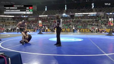 149 lbs Cons. Round 2 - John Carayiannis, Belmont Abbey vs Joey Semerad, McKendree