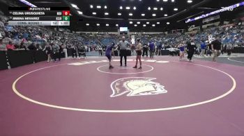 115 lbs Cons. Round 1 - Jimena Nevarez, Kansas City - JC Harmon HS vs Celina Urusquieta, Maize South Hs