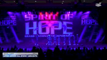 Upper Merion All Stars - Mini Elite [2026 L1 Mini Day 1] 2026 Spirit of Hope Grand Nationals