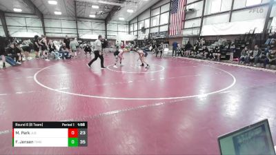 113 lbs Round 6 (8 Team) - Finn Jensen, Timpanogos B vs Maddix Park, Juab B