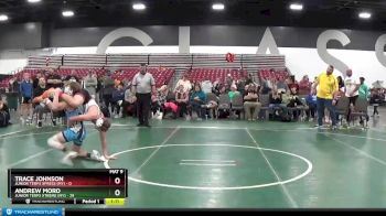 129 lbs Round 1 (8 Team) - Trace Johnson, Junior Terps Xpress (MY) vs Andrew Moro, Junior Terps Xtreme (MY)