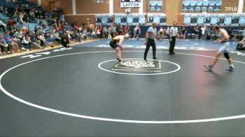 157 lbs Cons. Round 4 - Lincoln Eure, Corner Canyon vs Rowdy Roybal, Union