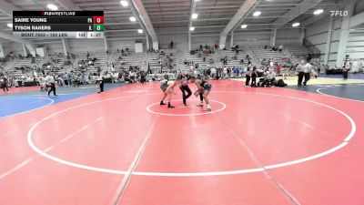 152 lbs Round Of 32 - Saire Young, PA vs Tyson Rakers, IL