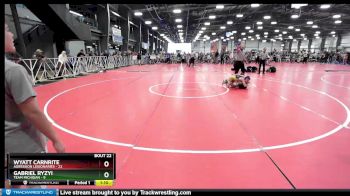 80 lbs Rd# 9- 2:15pm Saturday Final Pool - Wyatt Carnrite, Agression Legionaries vs Gabriel Ryzyi, Team Michigan