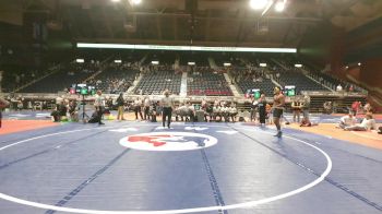 4A-215 lbs Quarterfinal - Elijah Matautia, Star Valley vs Hugo Cuevas, Rock Springs
