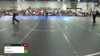 95 lbs Rr Rnd 1 - Josiah Arce, Spartan Elite Youth Wrestling vs Tanner Bentley, Fearless