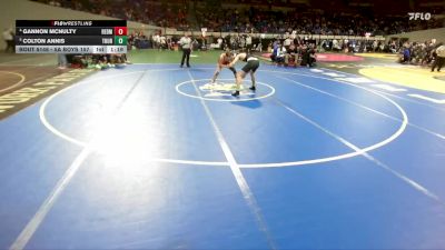 5A Boys 157 lbs Quarterfinal - Colton Annis, Thurston Boys vs Gannon McNulty, Redmond Boys