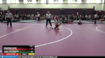 SPW-5 lbs Quarterfinal - Noah Watkinson, Central City MatCats vs Coleman Nuss, Denver Wrestling Club