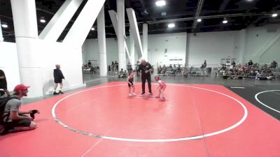 46 lbs Consi Of 4 - Bentley Currie, Silvaback TC vs Violet Francom, Nevada Elite