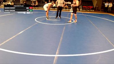 165 lbs Semifinal - Banks Norby, Western Wyoming College vs Gable Gross, Air Force Prep