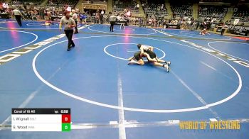 101 lbs Consi Of 16 #2 - Isaac Wignall, Sebolt Wrestling Academy vs Stoney Wood, Moen Wrestling Academy