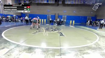 235lbs Cons. Round 6 - Entarina Herwin, Hudson`s Bay (Girls) vs Reagan Downing, Kamiakin (Girls)