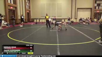 105 lbs Semis & 1st Wrestleback (8 Team) - Mason Alexzander, Olympia National Team vs Kiernan Meink, Team Gotcha