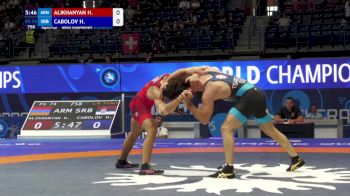 74 kg 1/8 Final - Hrayr Alikhanyan, Armenia vs Hetik Cabolov, Serbia