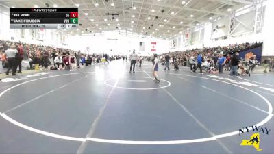 75 lbs Champ. Round 2 - Jake Fiduccia, Victor Wrestling Club vs Eli Ryan, 518 Grapplers