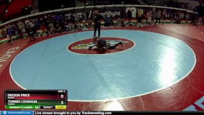 70 lbs Quarterfinal - Payson Price, Idaho vs Torren Loughlin, Hawaii