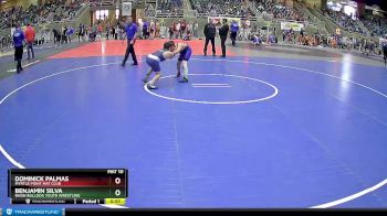 117 lbs Cons. Round 3 - Dominick Palmas, Myrtle Point Mat Club vs Benjamin Silva, Basin Bulldog Youth Wrestling