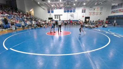 127 lbs Semifinal - Beckett Lummus, CY Middle School vs Case Gonzalez, Torrington Middle School