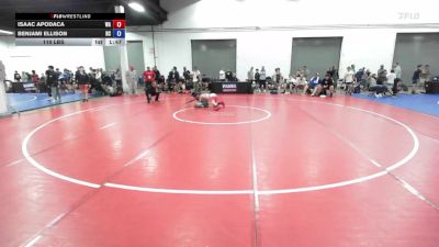 110 lbs Isaac Apodaca, Washington vs Benjami Ellison, North Carolina