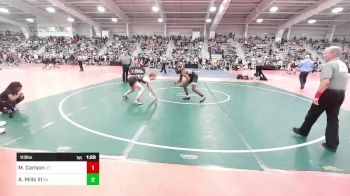 113 lbs Semifinal - Mason Carlson, UT vs Antonio Mills III, GA