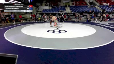 285 lbs Cons. Rd Of 64 - Noah Berlin-Langston, NJ vs Anthony Kugmeh, MN