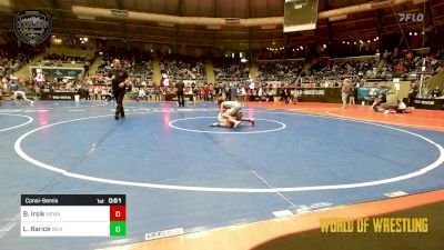 81 lbs Consolation - Brylee Irsik, Nebraska Wrestling Academy vs Laker Nau Rarick, Westlake