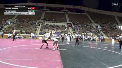 1A-4A 132 Cons. Round 5 - Ryan Lueck, Prattville Christian Academy vs Aiden Sumner, Oak Grove