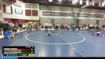 43 lbs Semifinal - Jayden Trimble, Sanderson Wrestling Academy vs Deklan Mondragon, Ravage Wrestling Club