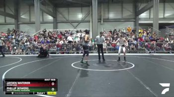 130 lbs Champ. Round 1 - Jayden Waterer, Silver Lake vs Phillip Bowers, South Central Punishers