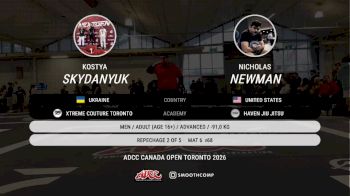 Kostya Skydanyuk vs Nicholas Newman 2026 ADCC Toronto Open