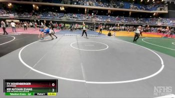 5A 285 lbs Cons. Round 2 - Ty Hohenberger, Grapevine vs Kei`Aviyahn Evans, San Antonio MacArthur