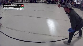 148 lbs 2nd Place Match - Stella Harbols, Kearney Girls vs Isabel Reyes Castillo, Lincoln High Girls